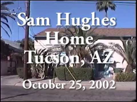 2002 Hughes Reunion   Samuel Hughes Home Tour with Pat Stratton, Tucson AZ